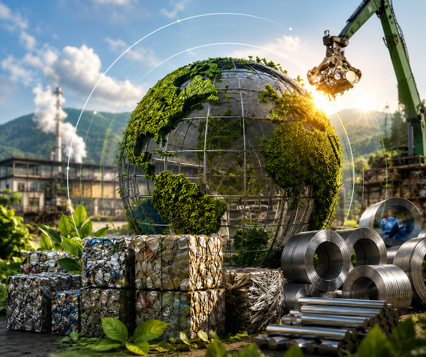 Sustainable recycled commodities and global trade